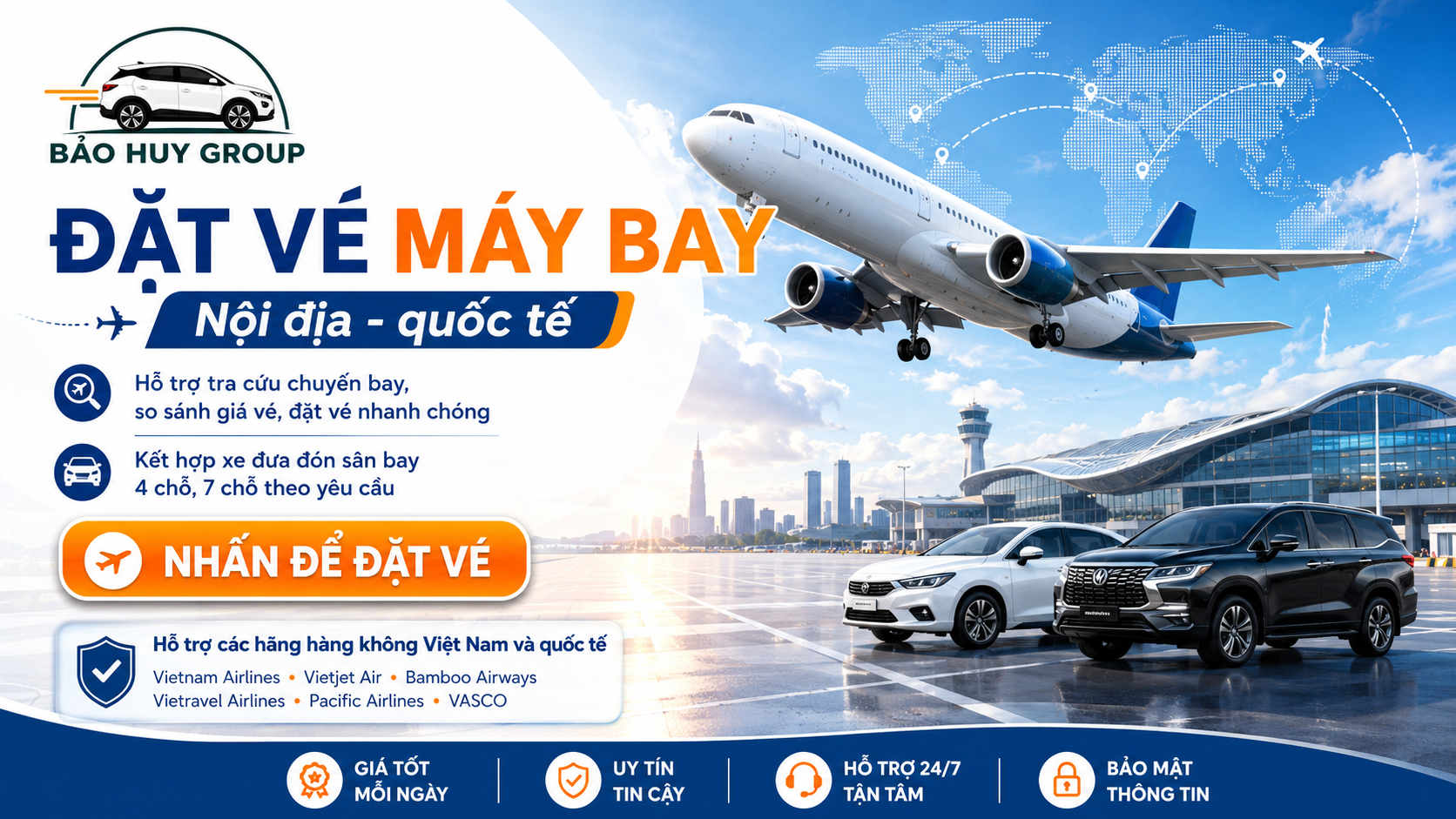 Đặt vé máy bay